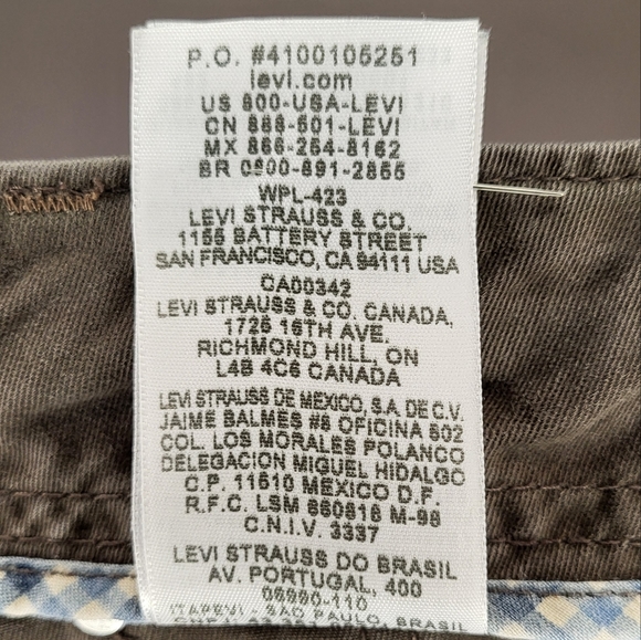 Levi’s Khaki Cargo Pants size 14M - Picture 11 of 11